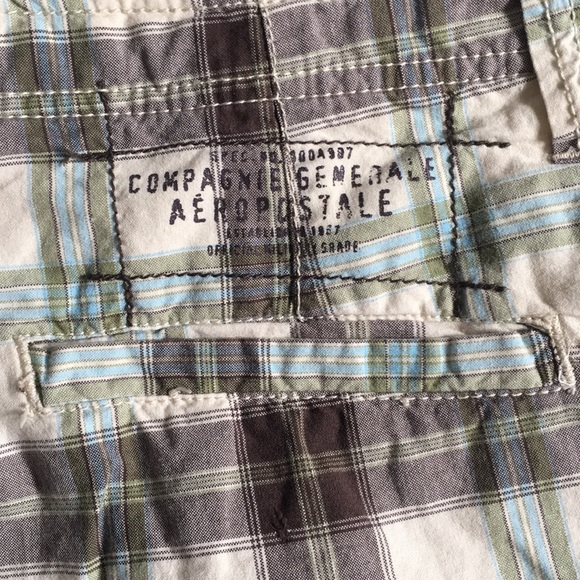 Plaid flat front shorts - Picture 5 of 5